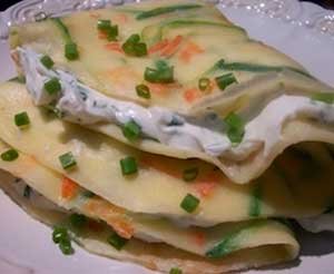 Crepes con Calabacín